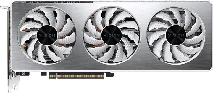 GIGABYTE GeForce RTX 3060 Ti VISION OC 8G 8GB GDDR6 Grafikkarte 