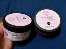 Image of 2 Maria Nila Colour COLOR Refresh Hair Masque Semi Non Permanent VIVID VIOLET