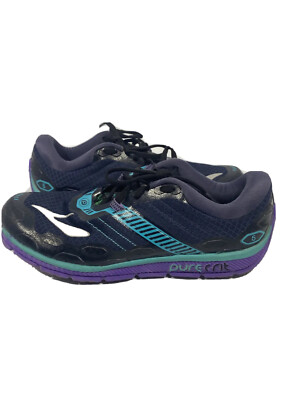 Brooks Pure Grit Trail Running Shoes Purple Black Women’s Size 10 B