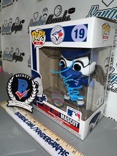 DAVID WELLS SIGNED AUTOGRAPHED MLB BASEBALL BLUE JAYS FUNKO POP-BECKETT BAS COA