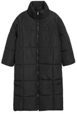 Monki Long Puffer Coat Padded Size M Medium Brand New With Tags