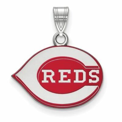 SS MLB Cincinnati Reds kleiner emaillierter Anhänger
