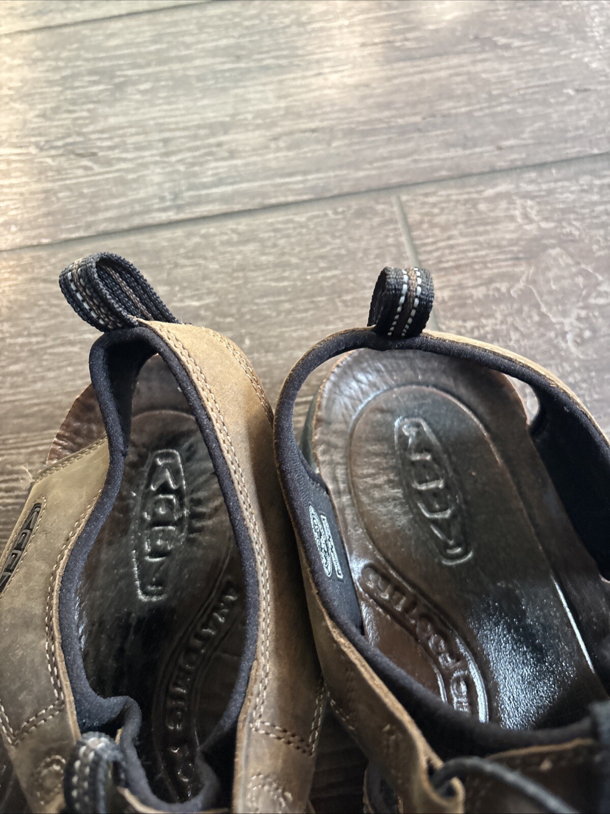 Keen Daytona plantare anatomico pelle marrone scarpe impermeabili sandalo uomo 12