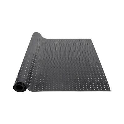 3mmx4 ft x15 ft Garage Floor Mat, SBR Rubber Garage Flooring Roll