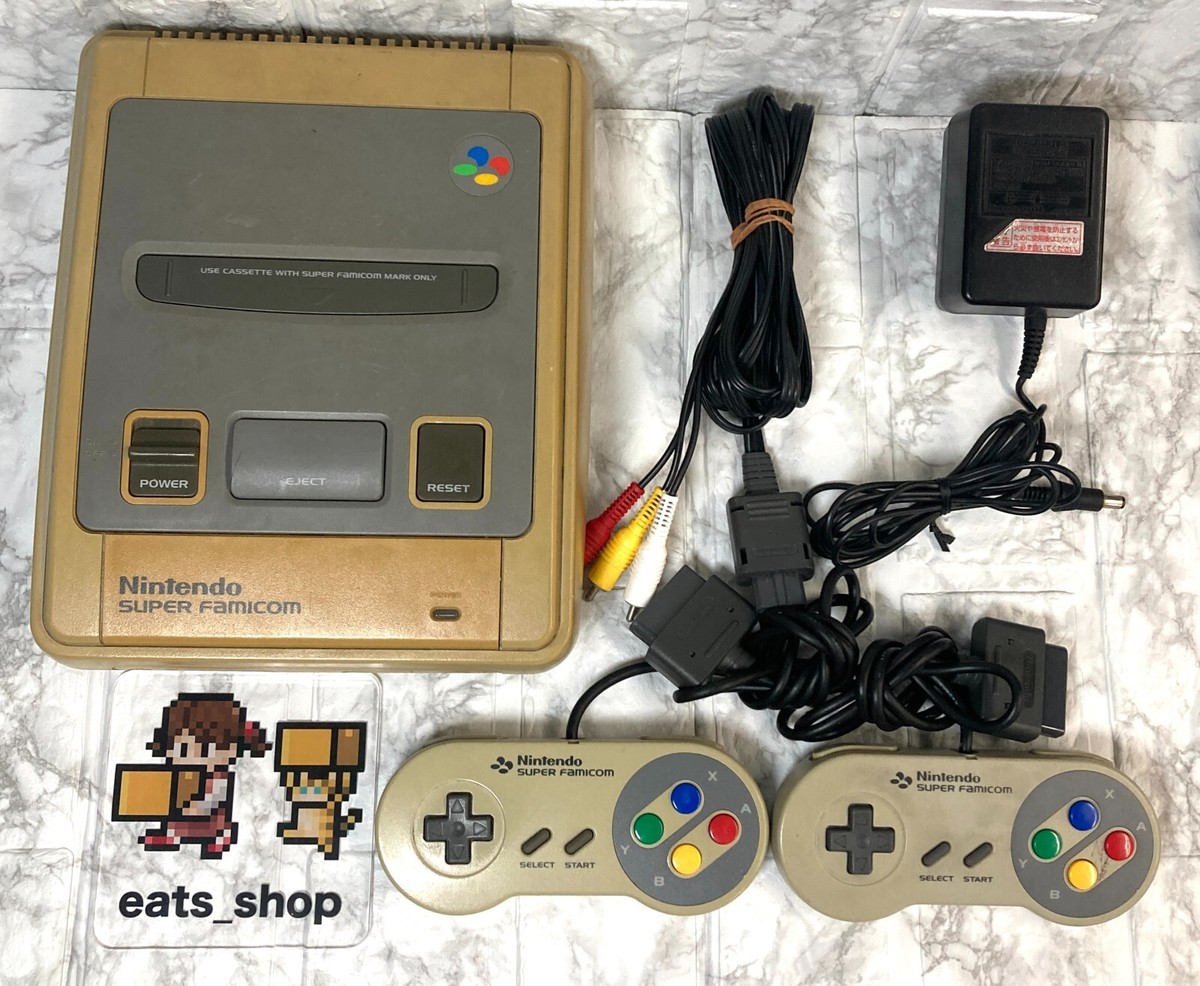 美品】Nintendo スーパーファミコン Jr. 本体 完品】任天堂