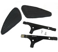 Aespares BSA A10 A50 A65 B40 C15 1960-68 Benzin Kraftstofftank Knieschutz Set