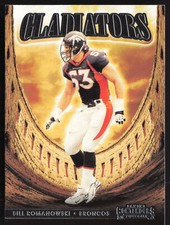 2021 Panini Contenders Gladiators Bill Romanowski #GLD-BRM Denver Broncos