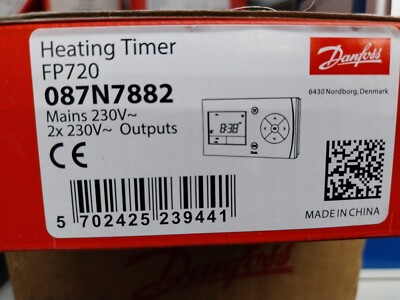 Danfoss FP720 HEATING TIMER UK