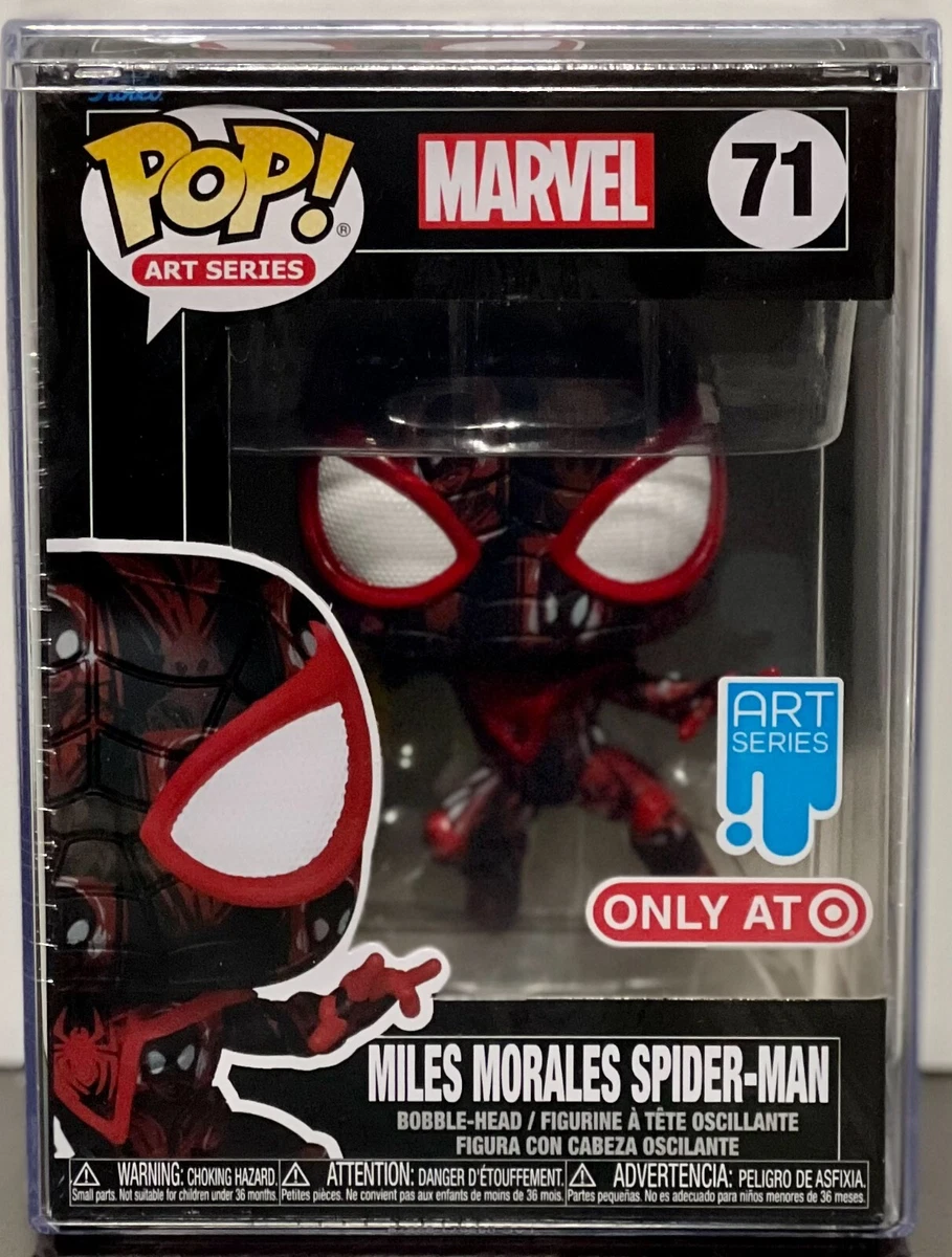 Funko Pop Art Series Miles Morales Spider-Man #71 in Protective