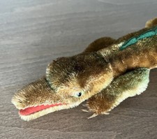 Vintage Steiff Mohair Alligator Miniature Small German no button DL1
