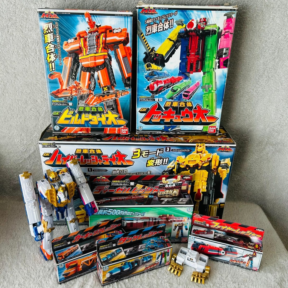 BANDAI Japan DX Megazord Power Rangers Super Sentai ToQger ToQ oh