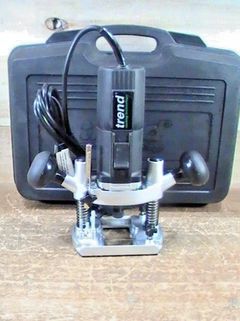 KIT DE ENRUTADOR DE INMERSIÓN TENDENCIA #T3EL 5.A 8.000-32.000 RPM VS 1/4" USADO Y PROBADO Foto 3 de 4