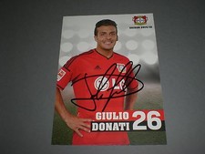 Giulio Donati Bayer 04 Leverkusen 14/15 signed signiert Autogramm Autogrammkarte