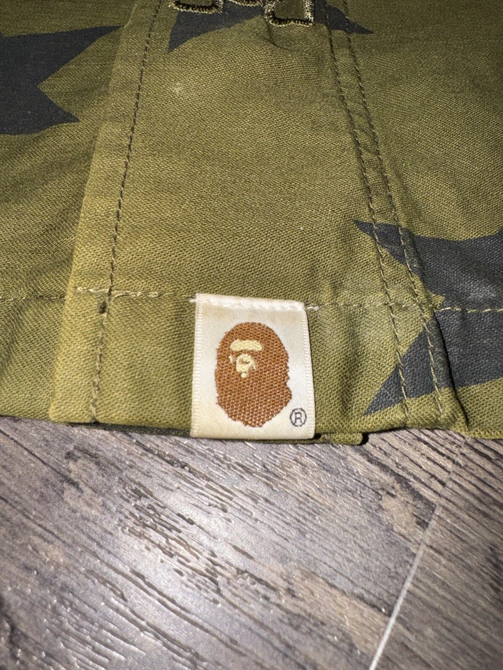 Chaqueta militar con patrón Bape Sta Foto 4 de 4