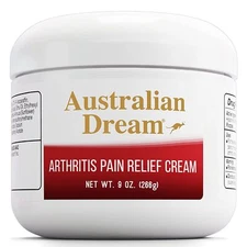 Australian Dream Arthritis Pain Relief Cream 9 oz. Jar – Soothing Relief for ...