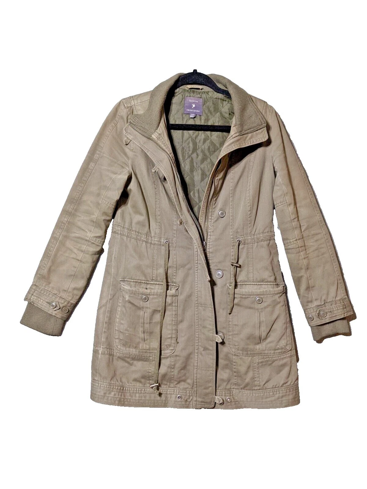 Abrigos sólido FOREVER 21 Parkas, chaquetas y chalecos para Mujeres