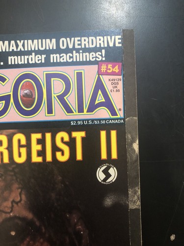 Fangoria Magazine #54 - June 1986 - Poltergeist II / Night of the Kreeps / King - Picture 3 of 7