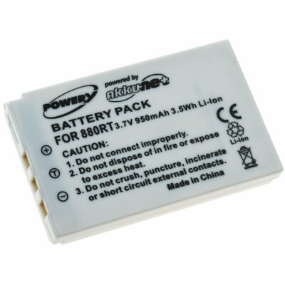 Akku für Logitech Harmony 880 3,7V 950mAh/3,5Wh Li-Ion Grau