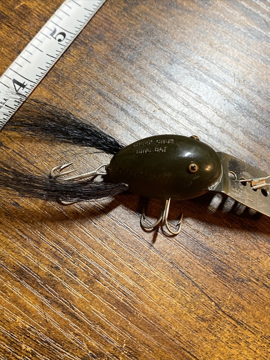 Vintage Creek Chub Dingbat Wood Fishing Lure - Excellent Condition