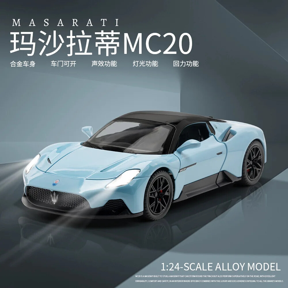 1:24 Maserati MC20 sports car Model Diecast Car Alloy Model Car