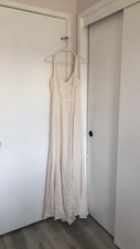 Reformation Lecce Maxi Dress Gown in Ivory, Size 4, NWT