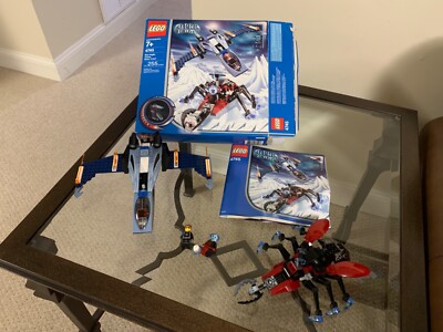 lego 4745 Alpha Team Blue Eagle vs Snow Crawl