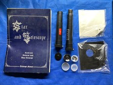 Selsi telescope MANUAL Model 254 / 1984 / JAPAN plus mounting parts LENS ADAPTER