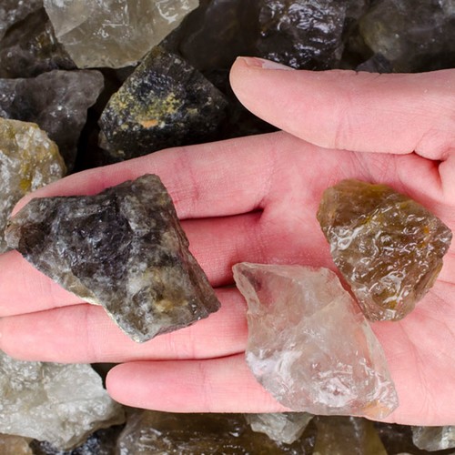 Cuarzo ahumado - Rocas ásperas para caer - Mineral de piedra cristal al por mayor (Mada) - Imagen 36 de 40