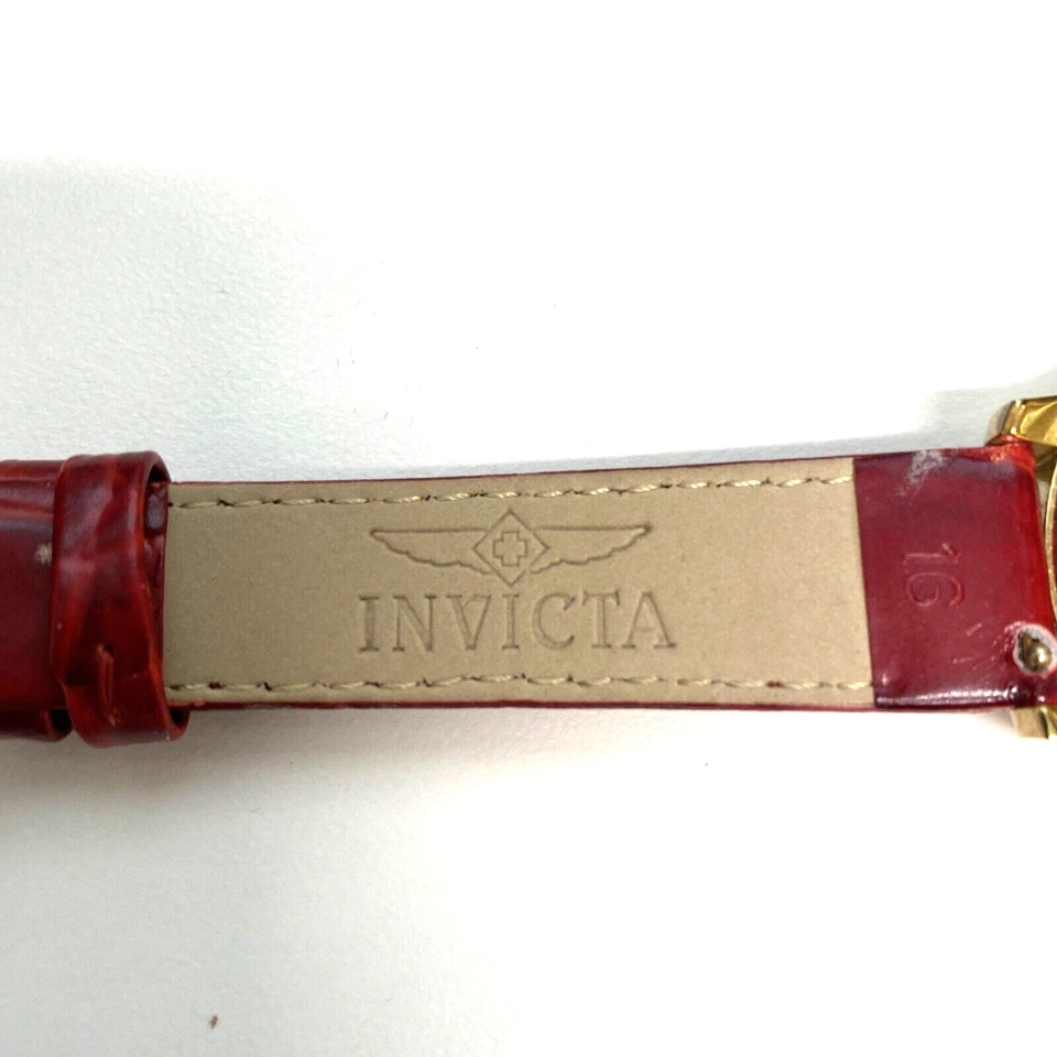 INVICTA LADYS WATCH MOTHER OF PEARL WRISTWATCH SWISS MOVT WILDFLOWER 100m RES - Image 4 of 4