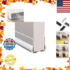 PVC Flexible Door Bottom Sealing Strip Under Door Draft Stopper Sealing Strip Ou