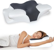 Memory Foam Pillows, Cervical Pillow for Neck and Shoulder Pain Relief