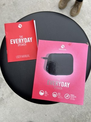 Raycon Technology The Everyday Speaker Bluetooth Mini Speaker Black Open Box