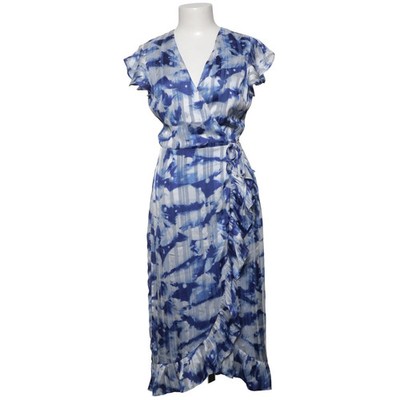 Freebird, Wickelkleid, Größe: XS, model: rosy midi, Blau/Weiß/Mehrfarbig #ko5