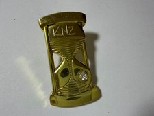 (2) Köln Karnevalsorden PIN Spange Karneval Fasching Orden Narrenzunft Sanduhr