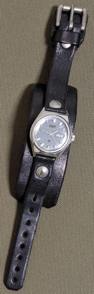 Correas de reloj pulsera Orient And Redmonkey de cuero y silicona correas de repuesto Foto 4 de 4