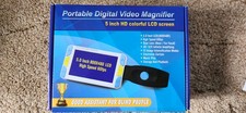 5" EYOYO LCD Portable Digital Video Magnifier Dual Lens 4X-32X