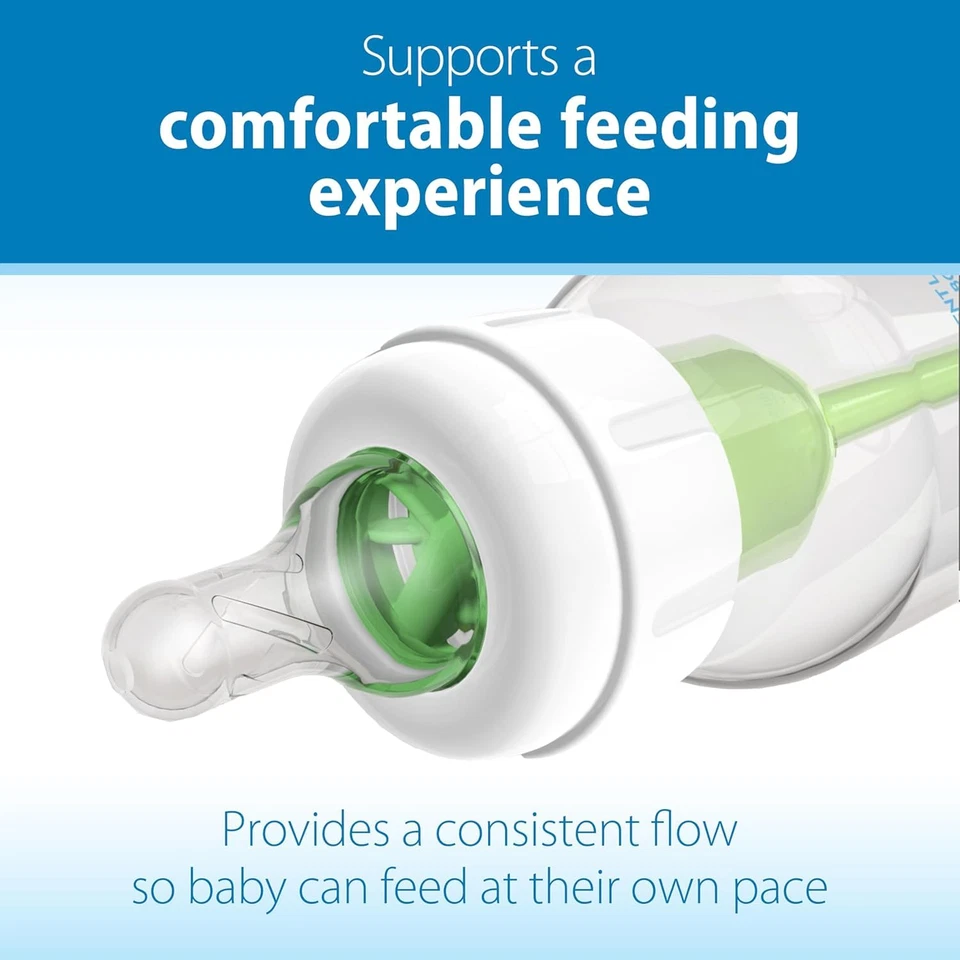 Dr. Brown’S Natural Flow Level 2 Narrow Baby Bottle Silicone Nipple, Medium Flow - Image 4 of 4