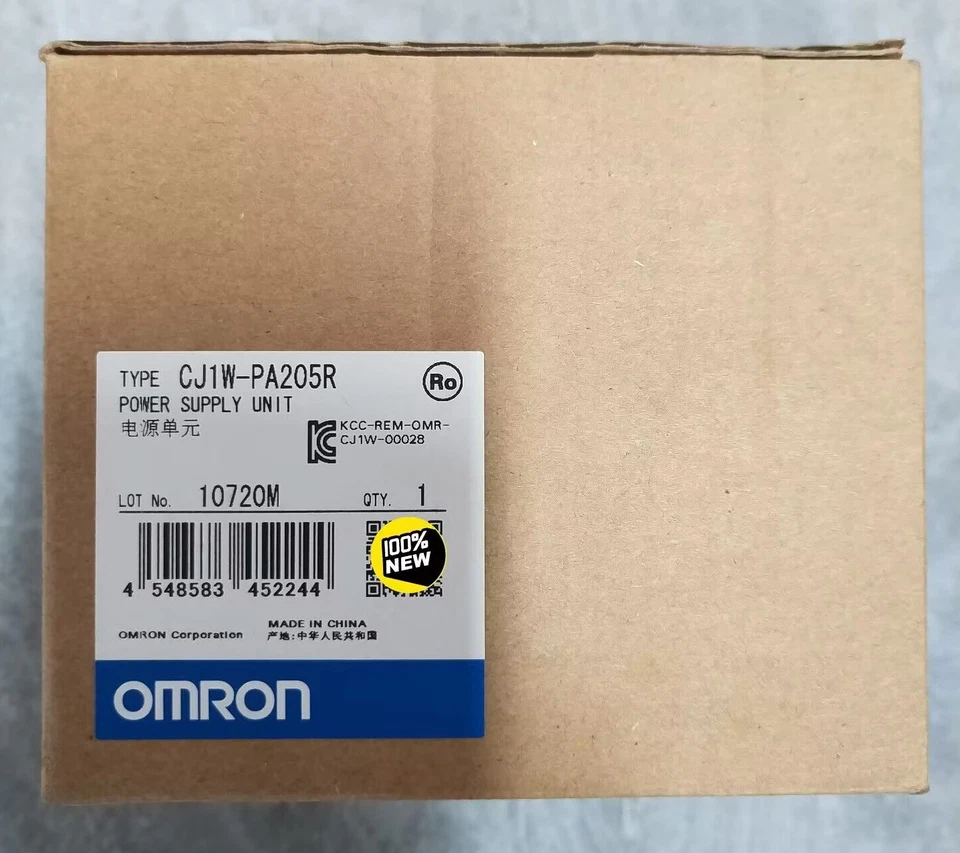 1PCS New Omron CJ1W-PA205R CJ1WPA205R Power Supply Unit Brand Free Ship - Image 2 of 3