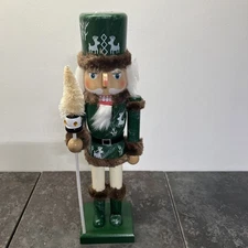 North Pole Trading Co Christmas Wood Nutcracker 14” Soldier