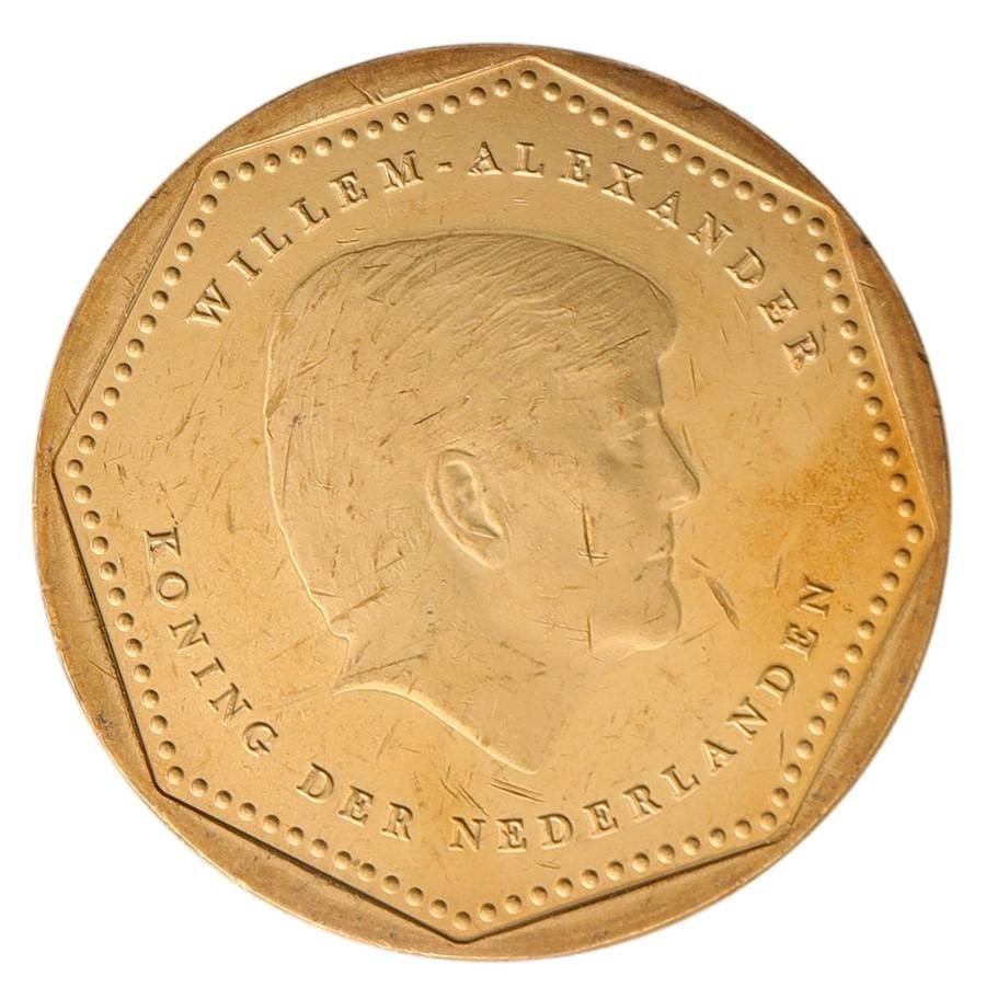 F 12 Graded Bronze Netherlands Mauritius Set 4 Polymer 50 100 500 1000  Gulden 2016 Private Netherlands Coins