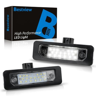 LED License Plate Lights Tag Lamp Assembly for Ford Mustang 2010-2014,Fusion ...