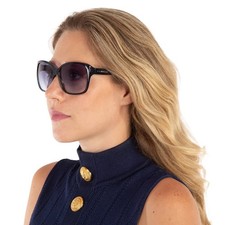 Calvin Klein Blue Gradient Oversized Ladies Sunglasses CK20518S 410 60