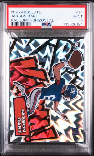 2025 Panini Absolute Jaxson Dart Base (PSA 9)