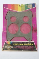 NOS NEW Cal Custom 4 Bbl Carb Heat Insulator for Spread Bore Q jet 6153.... PICS