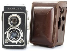 VERY RARE French 6x6 SEM Semflex TLR camera SOM Berthiot Anastigmat 4.5/75 Lens