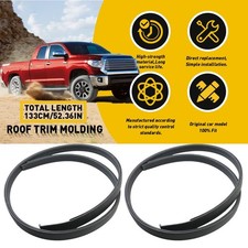 Pair For Tundra Double Cab 07-20 Roof Weather...