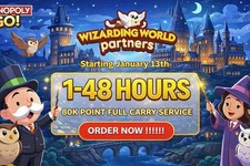 Wizarding World Partners Event Monopoly Go    RUSH 1H-48 Hours    Full Carry