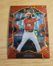 2021 Panini Select JOSH BELL Red Disco Prizm #69 Washington Nationals