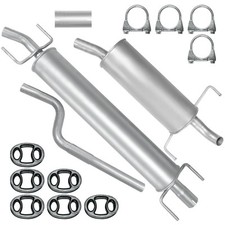 Schalldämpferset Auspuffanlage Auspuff für Opel Astra H 3 III Fließheck 1.6 1.8
