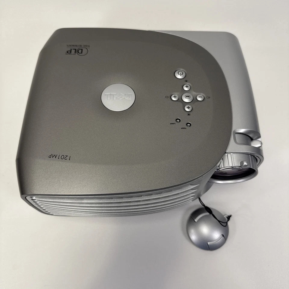 Dell 1201MP TI DLP Video Projector TESTED & WORKS with carryingbag Bulb 54 Hours - Image 3 of 4